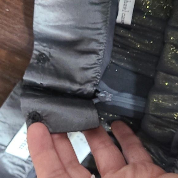 Michael Casey Couture Sparkle Wide Leg Pant - Picture 8 of 15